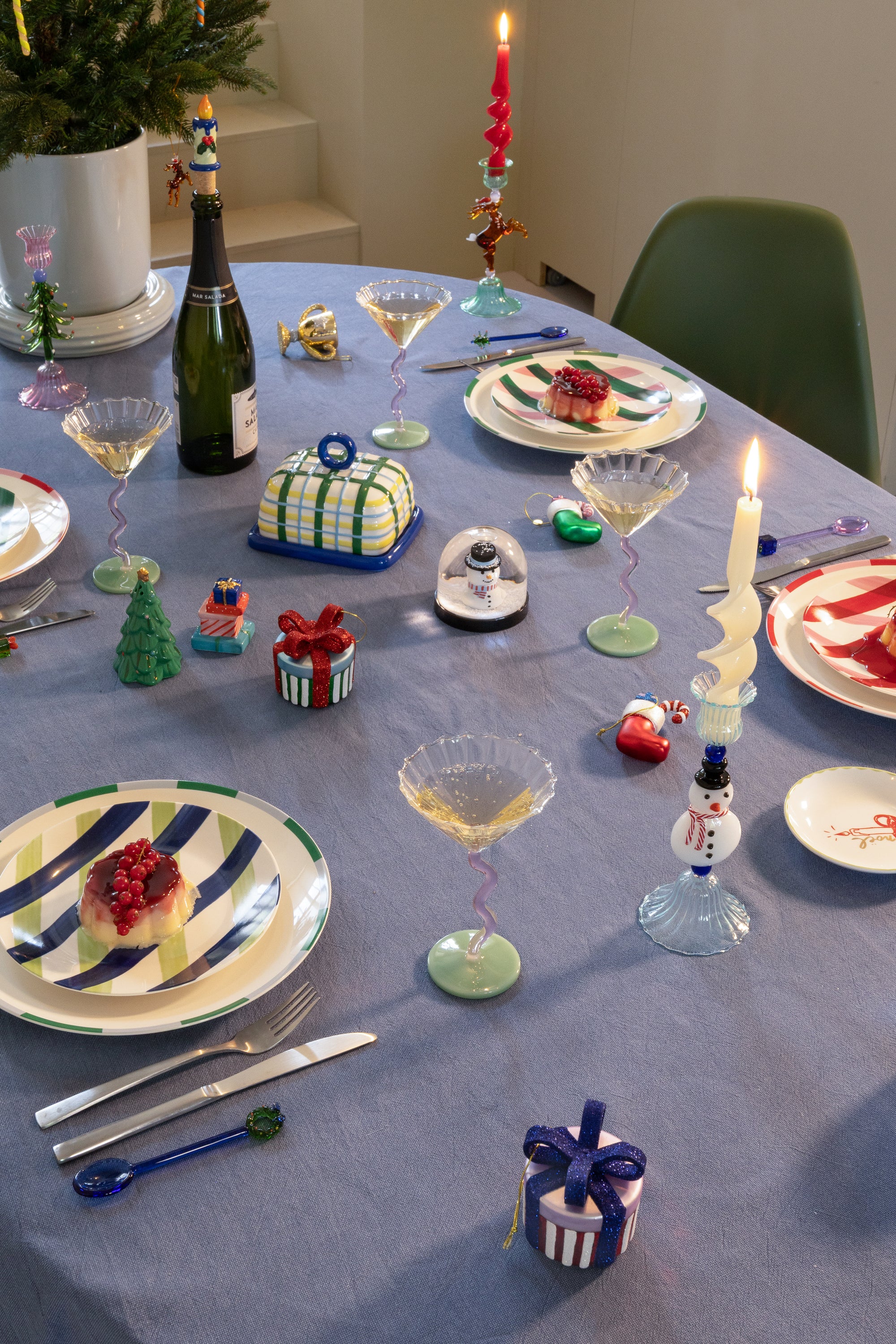 Bouchon de bouteille bougie de Noël