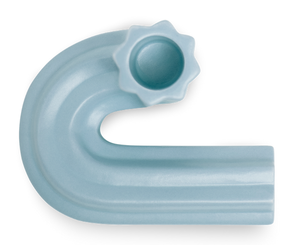 Bougeoir Templo bleu