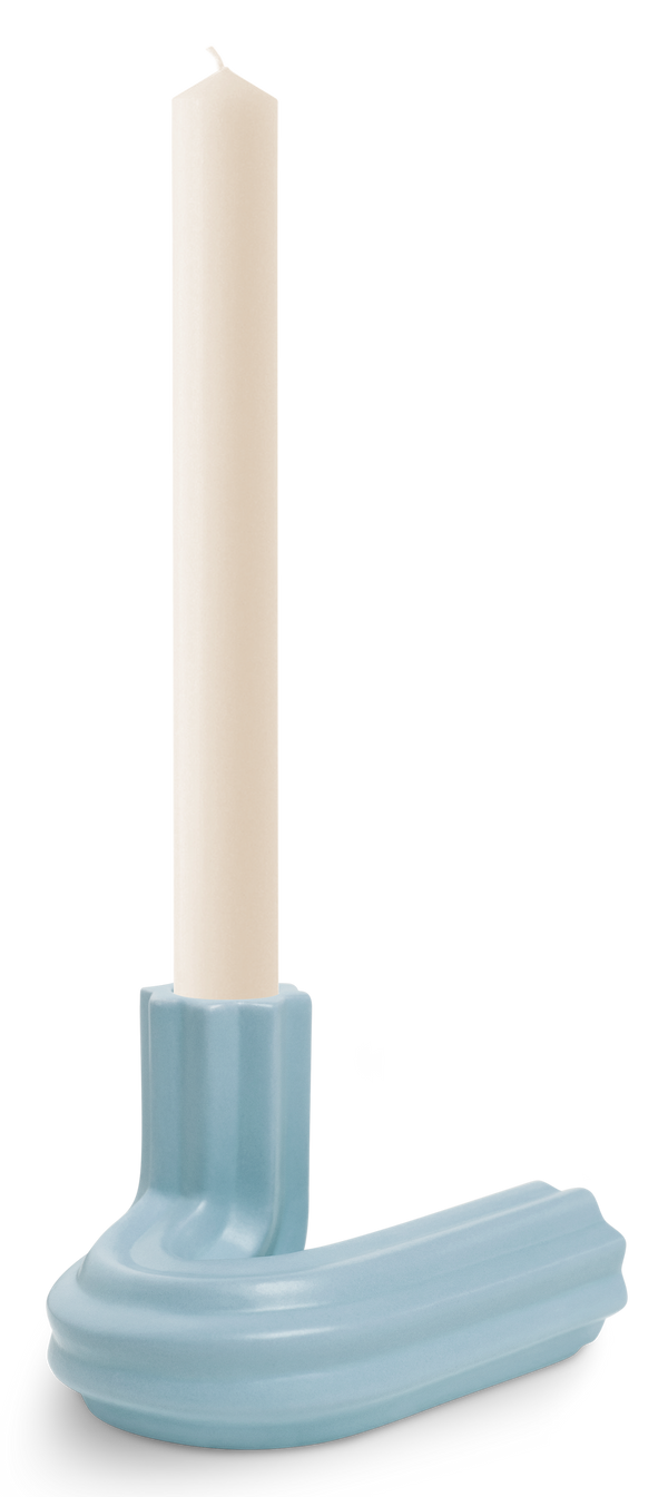 Bougeoir Templo bleu