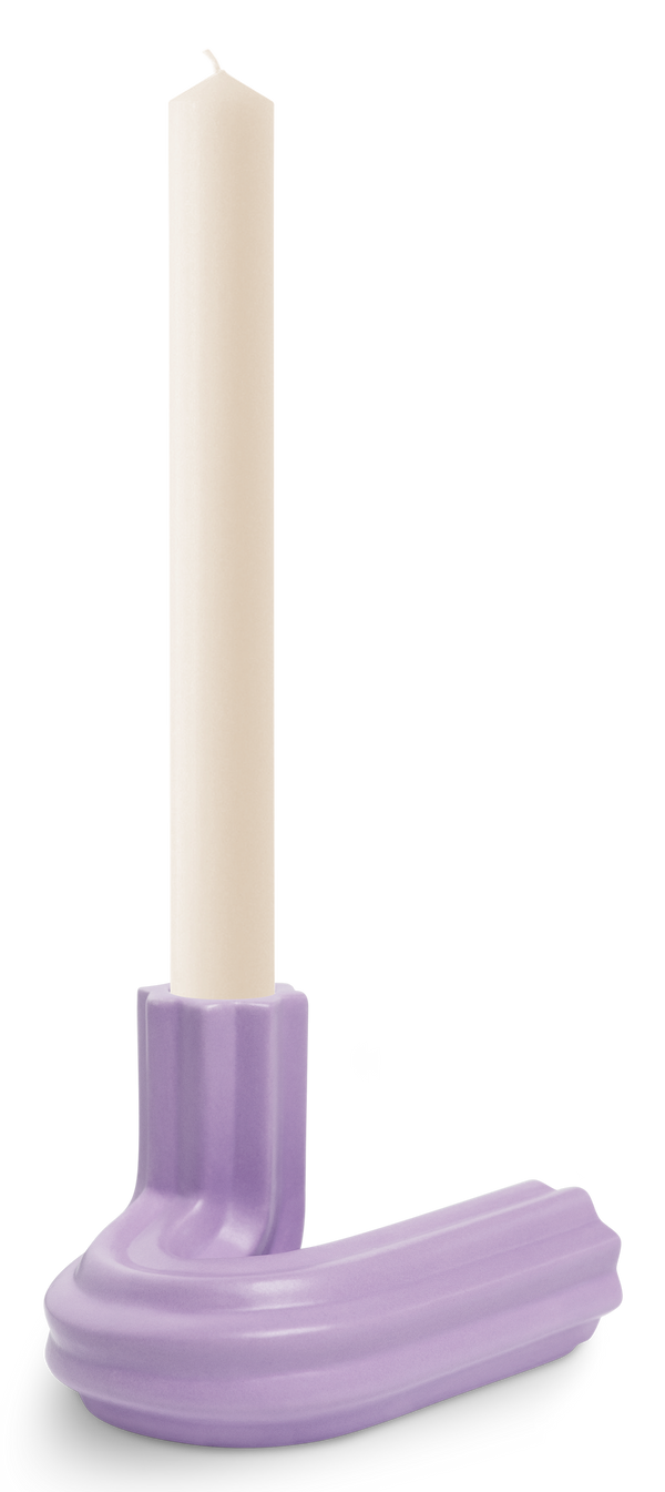 Bougeoir Templo lilas