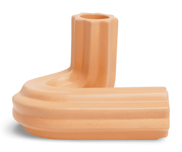 Bougeoir Templo orange