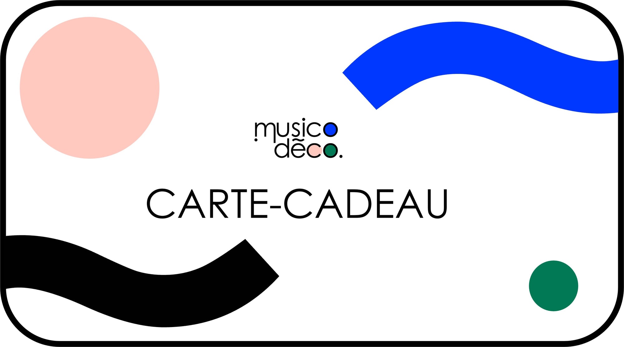 Carte-cadeau musicodeco