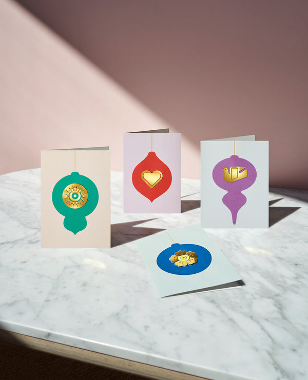 Carte de Noël fleur