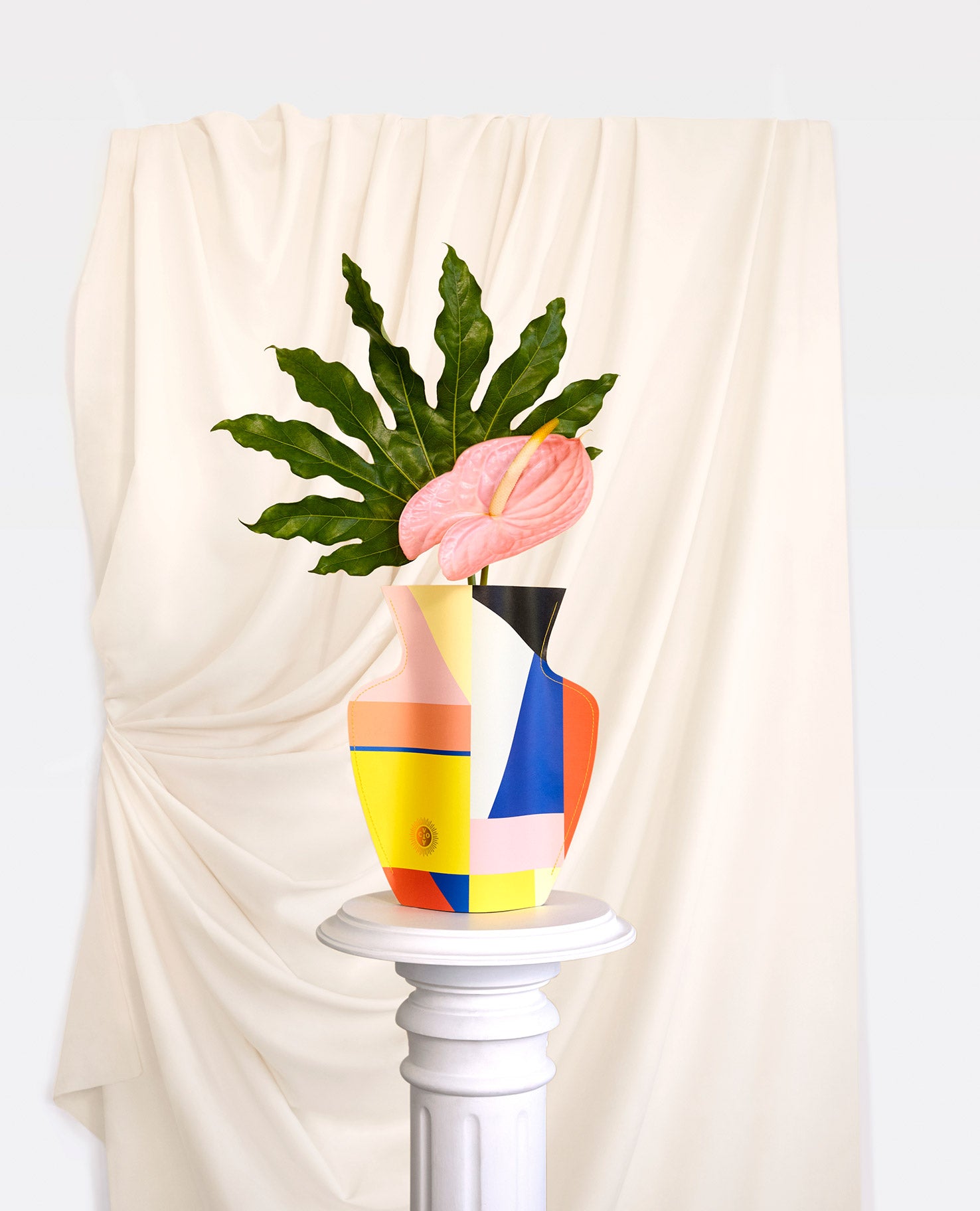 Vase en papier Bazaar