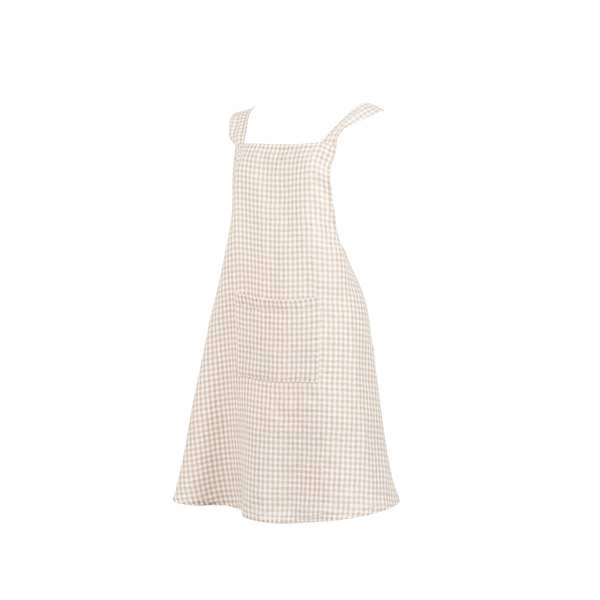 Tablier japonais en lin Piana Lin