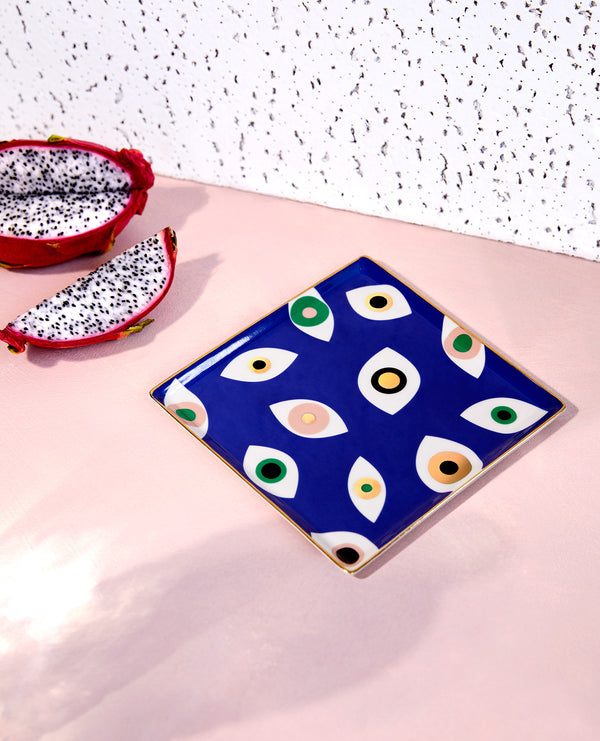 Vide-poche Nazar bleu