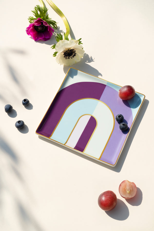 Vide-poche Riviera arche violet