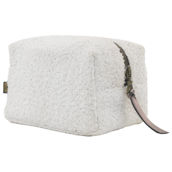 Trousse vanity en bouclette de coton lavé Erode