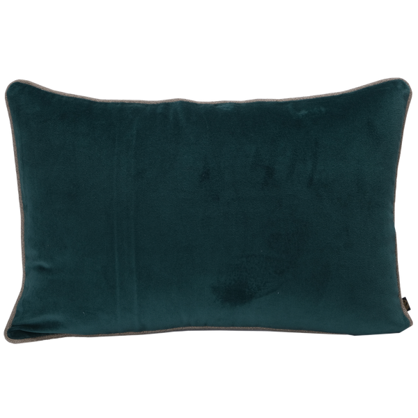 Housse de coussin en velours New Delhi peacock